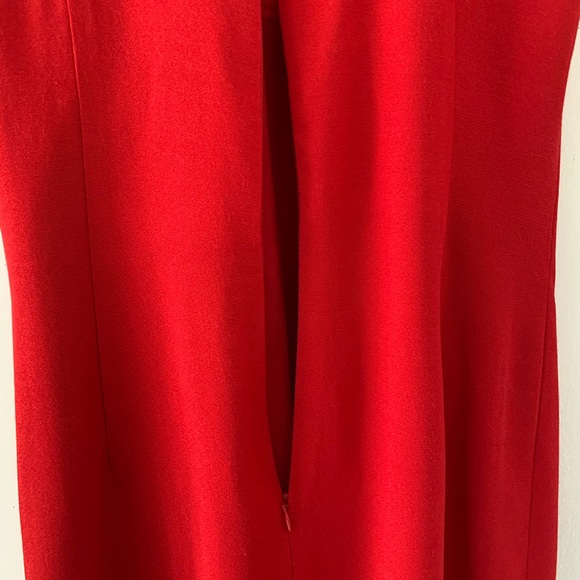 Vintage Lori Ann Montreal Red Cocktail Dress - Picture 7 of 13